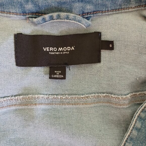 S Vero Moda Jean Jacket - Denim (4947) - Picture 4 of 6